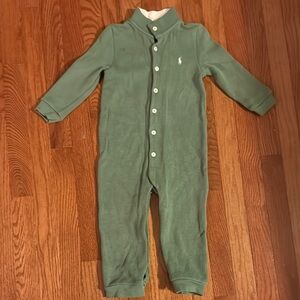Ralph Lauren Sage Green Toddler Boy’s Onesie